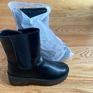 Platform Boots size 9 black